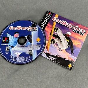 PlayStation 1 | Cool Boarders 2001 | Disk and Manual Only